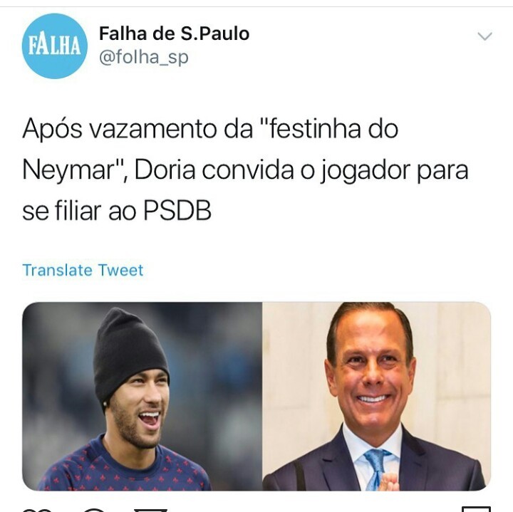 Doria ensina Neymar a ter uma boa ereção - meme