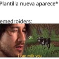 Plantilla nueva be like