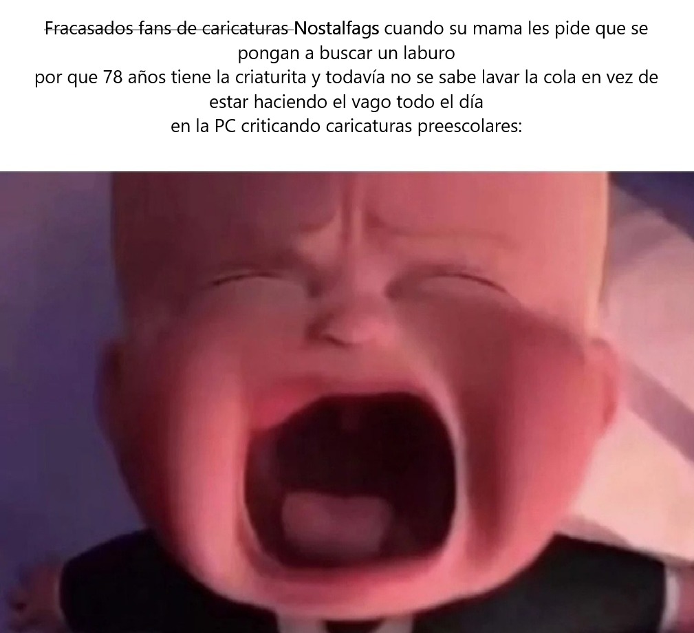 Putos fracasados, buscaros un trabajo en vez de andar criticando el reboot de Los Backyardigans - meme
