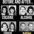 Pokemon is one hell of a drug.