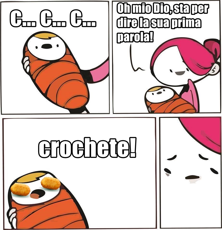 crochete come back - meme