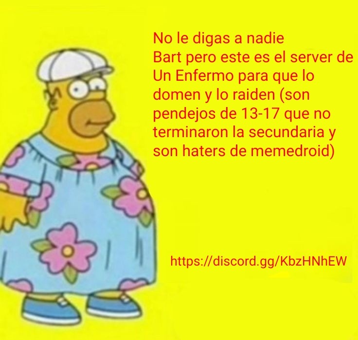 Raiden ese server de gays y gente que no terminaron la secundaria y repitieron 2 y 3 veces - meme