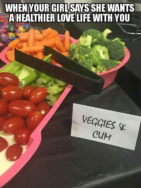 Eat your vegetables - meme