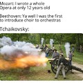 1812 Overture. P.S. Yes I know those are civil war cannons