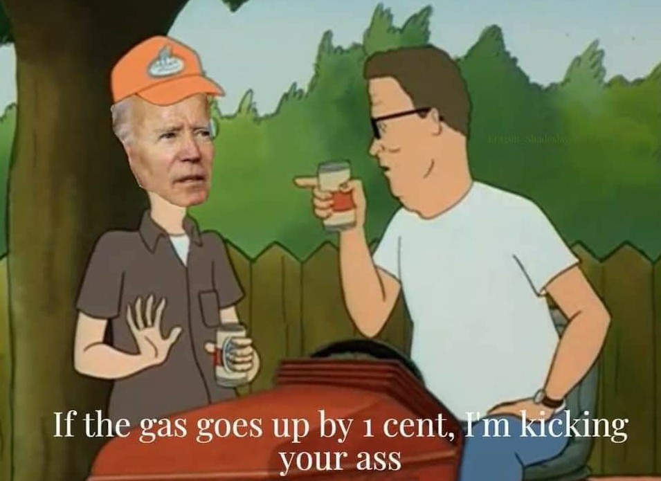 God dammit Biden, if you ruin the economy I swear! - meme