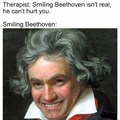 Smiling Beethoven