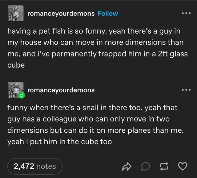 If you have a pet fish - meme