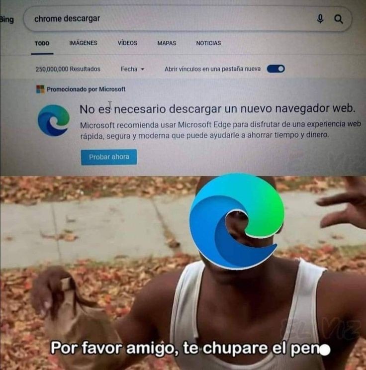 Maldito edgey todo pedorro - meme
