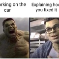 you can’t fix something without losing your shit, it’s part of the fixing process