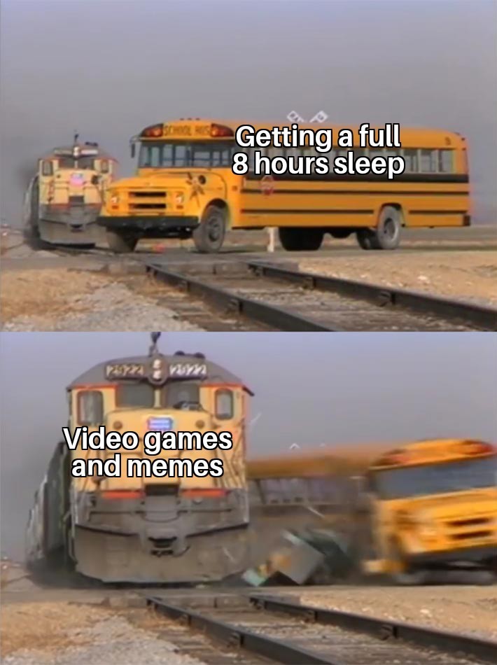 I can sleep when I'm dead - meme