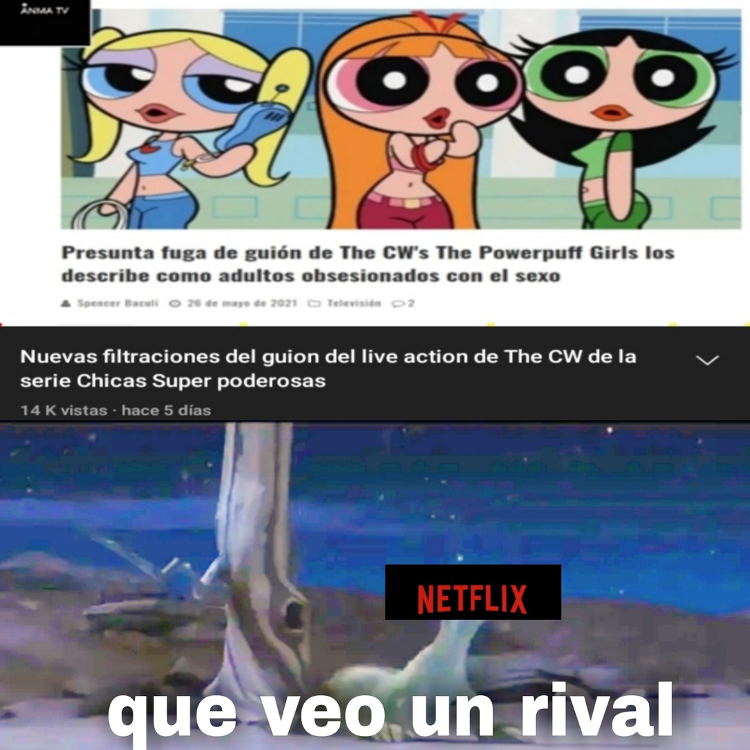 El efecto Netflix - meme