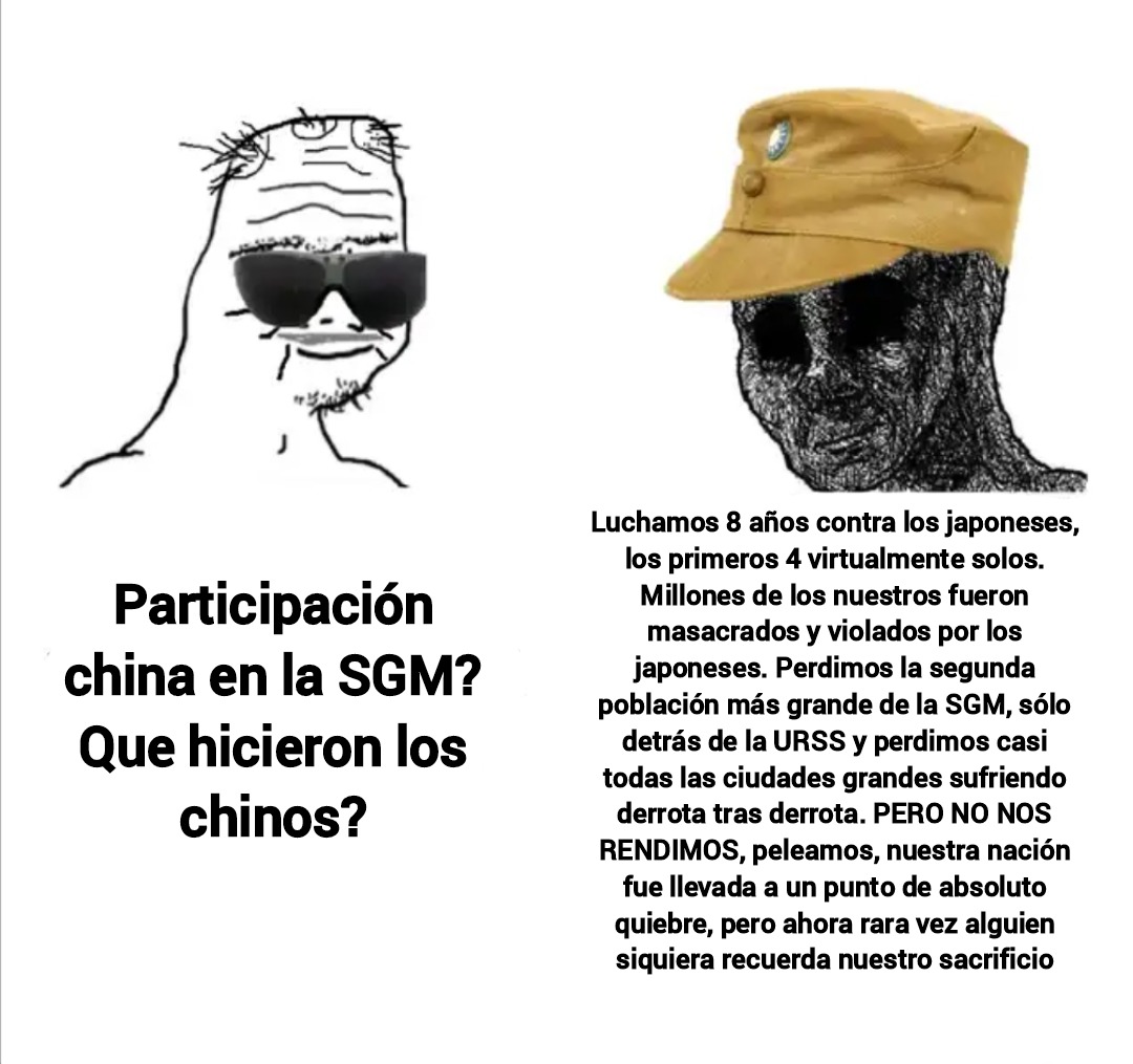 Segunda guerra china-japón - meme