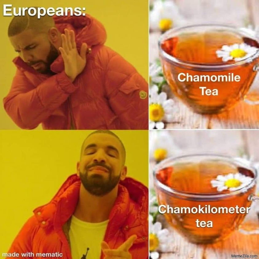 i found out that i really like tea - meme