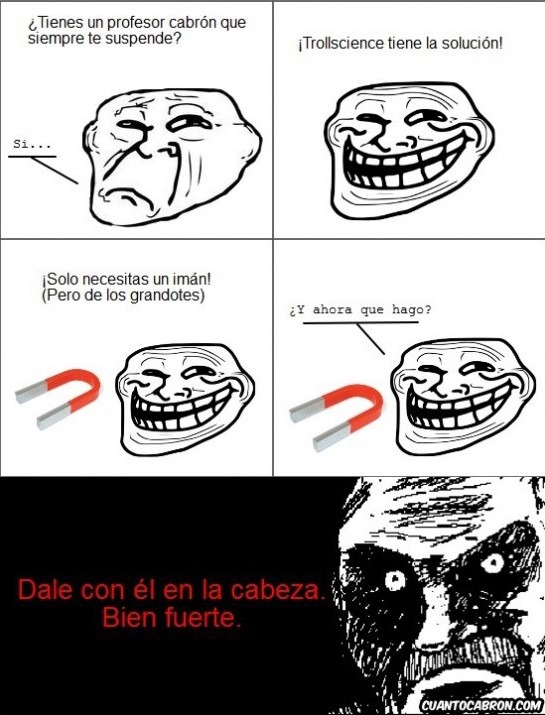 no me tiren hate, pero es un troll - Meme by El_Toxi_Bromista :) Memedroid