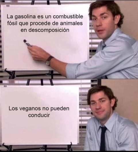 Ya saben veganos  - meme