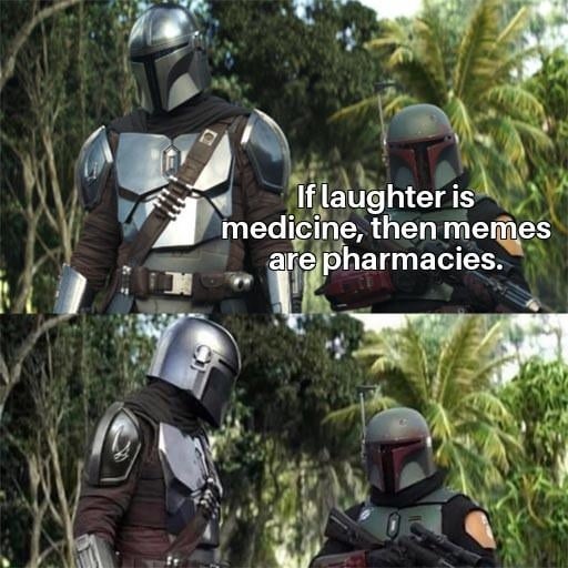If memes are medicine then I'm basically immortal