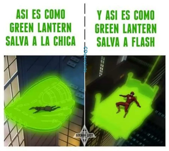 meme de Green lantern