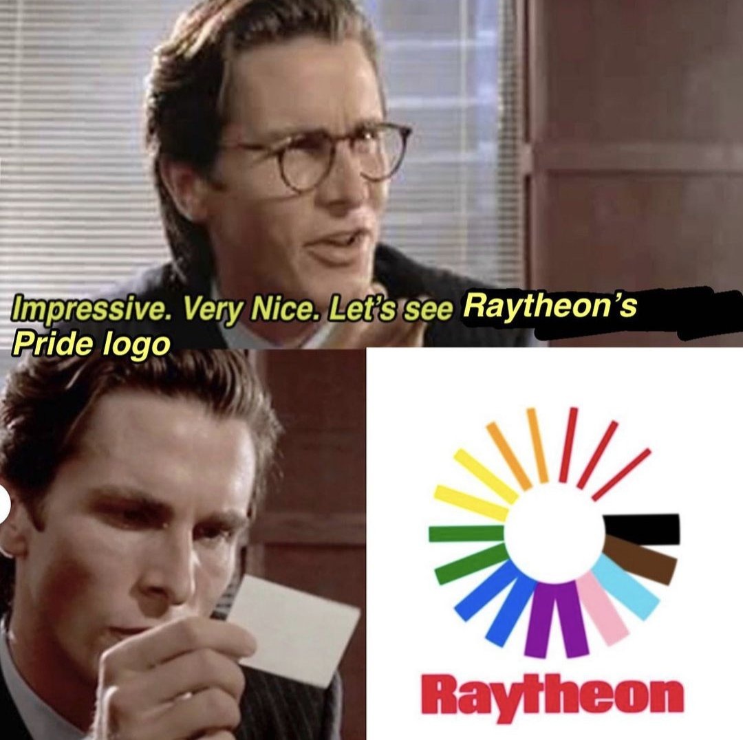 dongs in a raytheon - meme