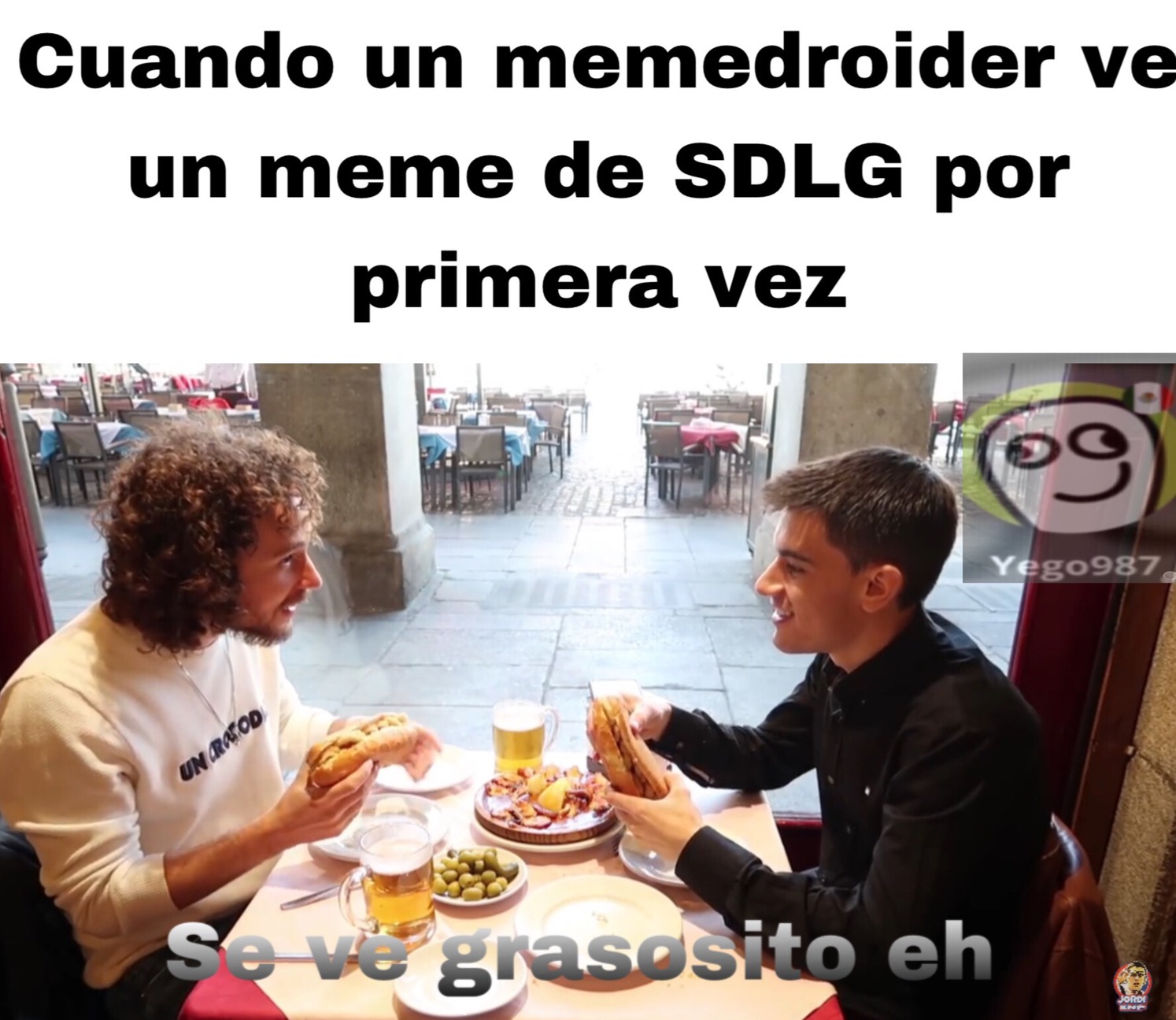 quería hacer un meme de Luisito comunica y Jordi ENP y se me ocurrió este  :p - Meme by Yego987 :) Memedroid