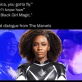 The Marvels dialogue