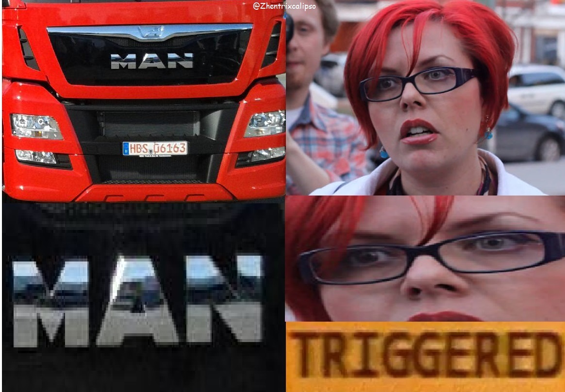 Man trucks has the best transmission - meme
