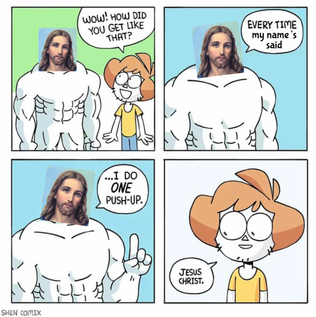 Fit Jesus - meme