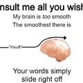brain is too smooth