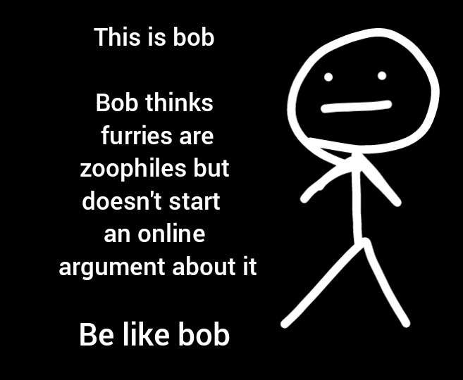 Be like bob - meme