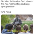 King Kong be like