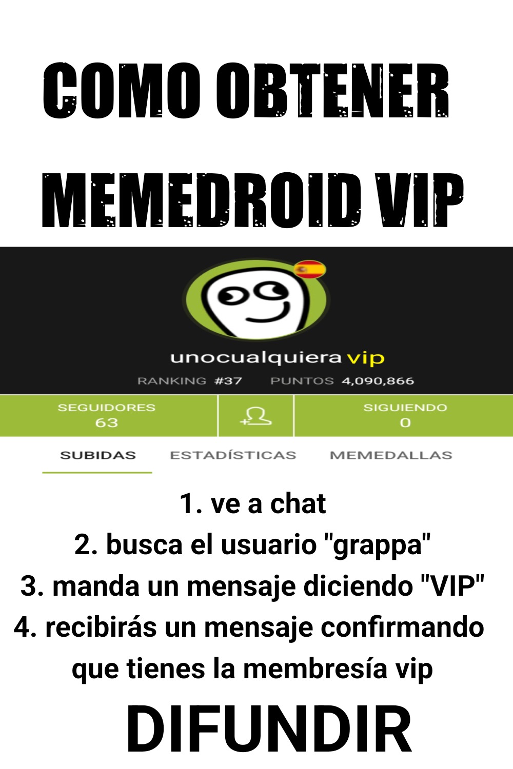 Memedroid VIP Tutorial