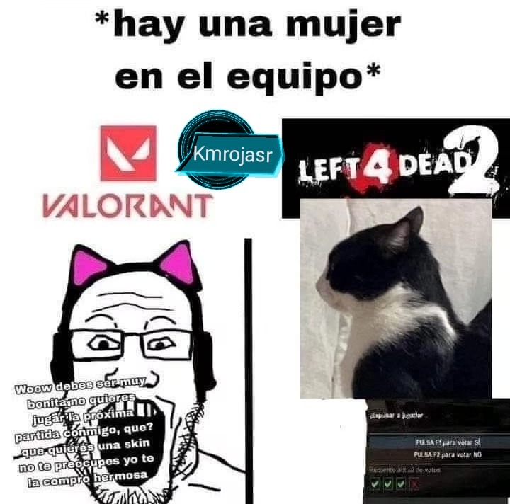 Left for dead >>> valorant - meme