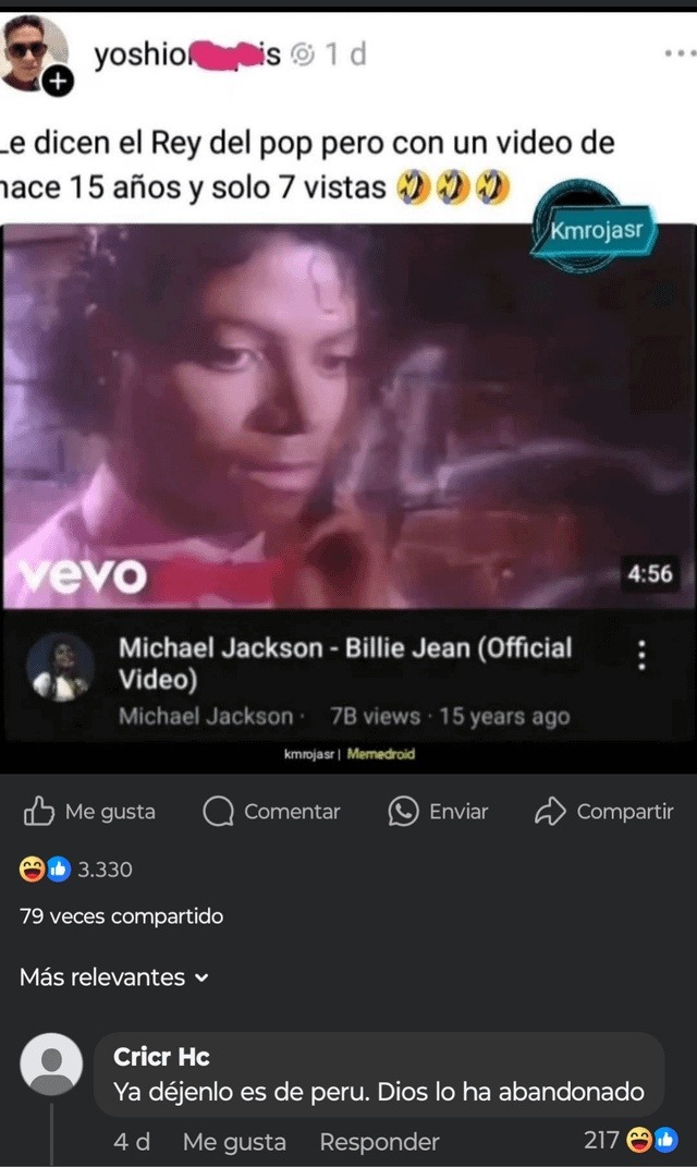 me dicen el del pop pero mi video tiene 7 vistas en 15 años - meme