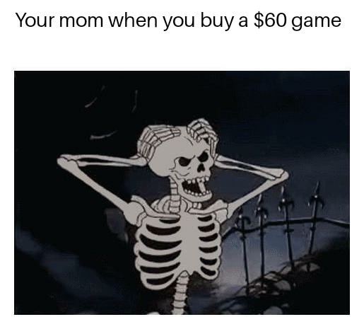 Come on, mothers. Let your kids buy a videogame. - meme