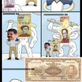 Mi primer meme de lo mierda de la economía en mi país:VENEZUELA (los números de las monedas son el equivalente del bolivar digital)