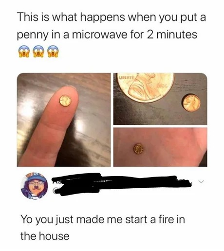 don't try this at home - meme