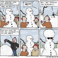 Groovy snowman