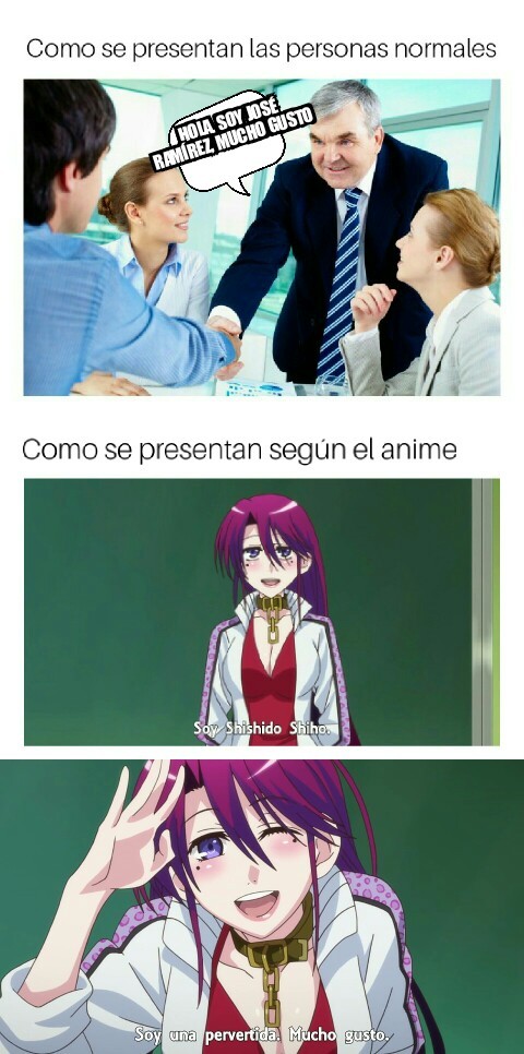 meme anime pervertido