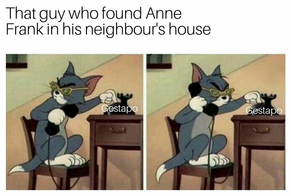 Anne Frank - meme