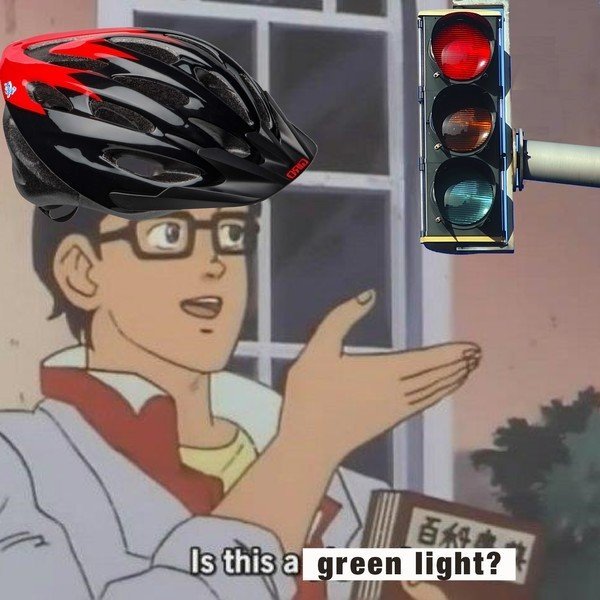 Fuck cyclists - meme
