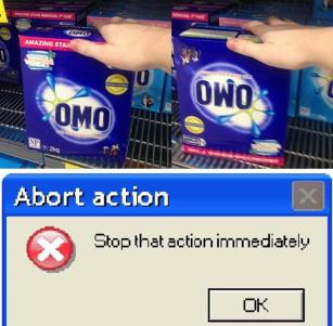Abort action - meme