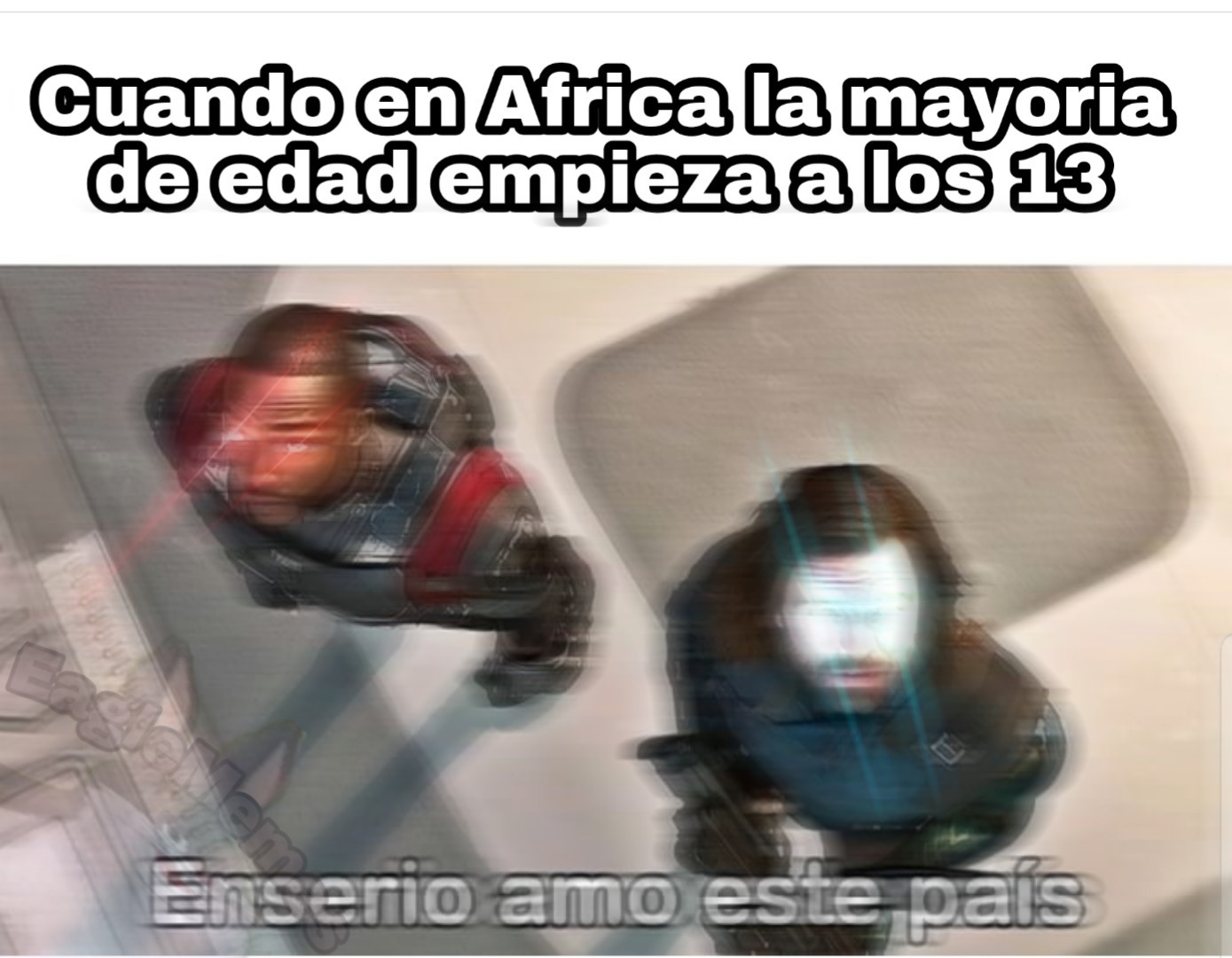 A africa chicos - meme