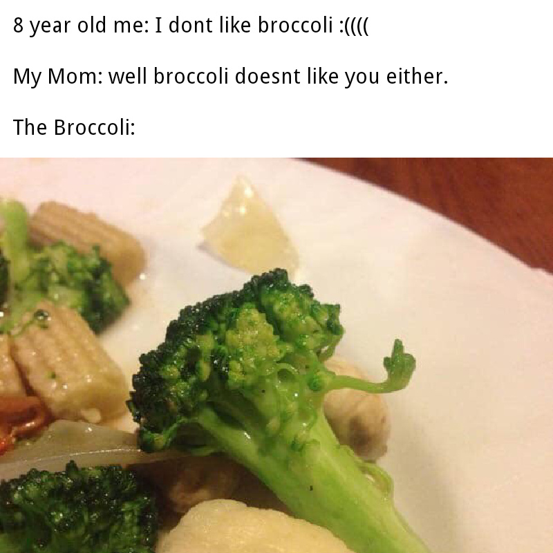 Broccoli mean - meme