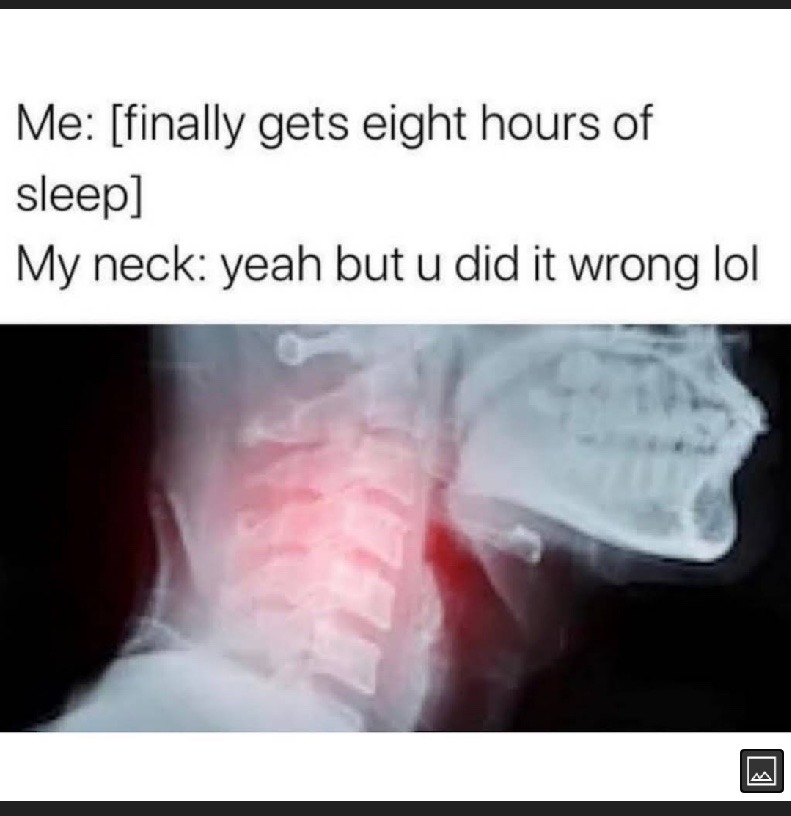 neck: you did it wrong - meme