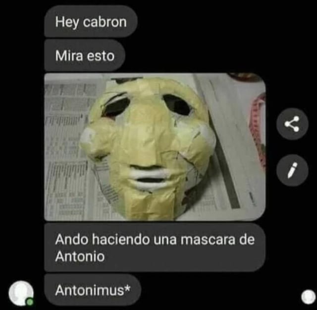 Mascara de anonymous - meme