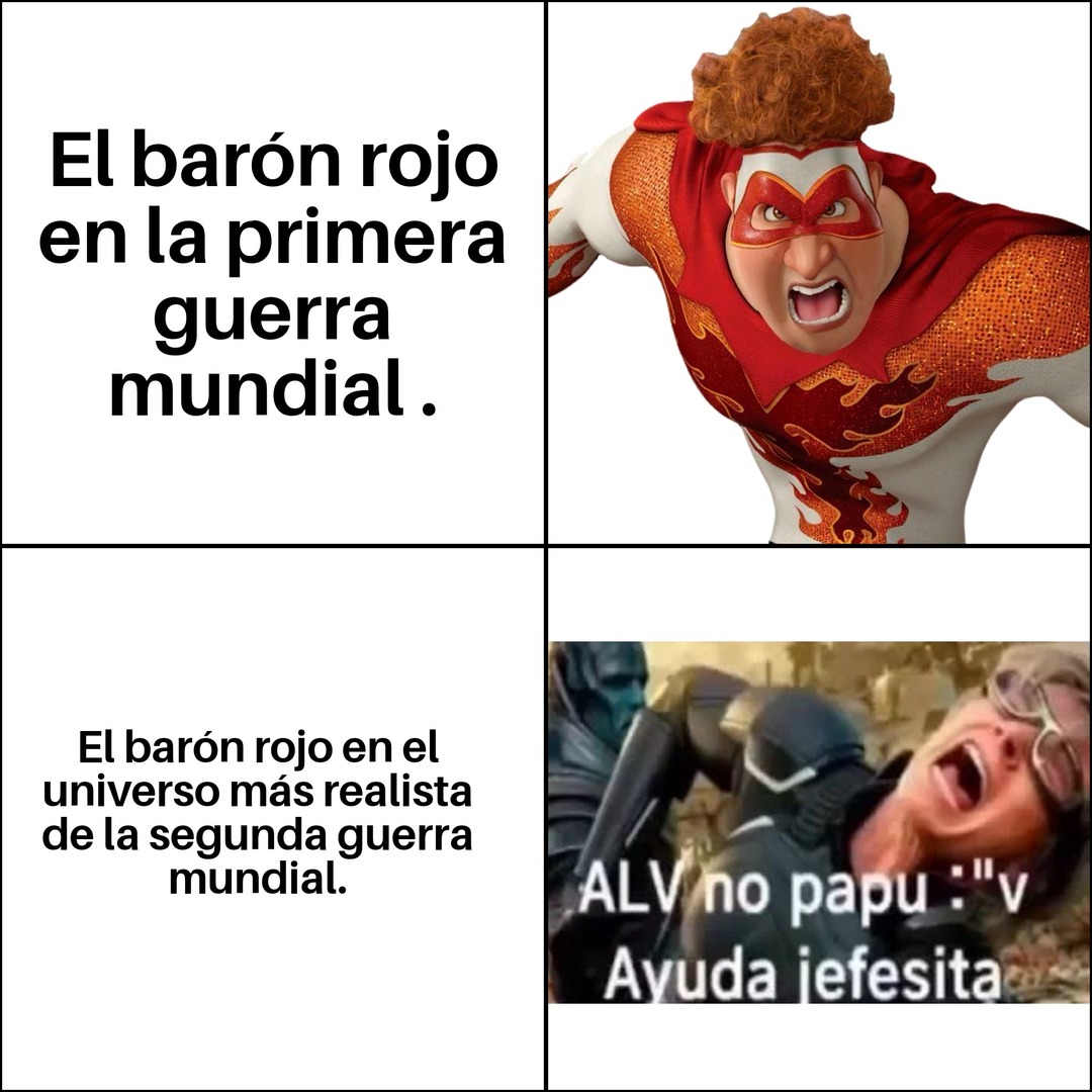 Soy consciente de que murió antes de la 2gm - meme