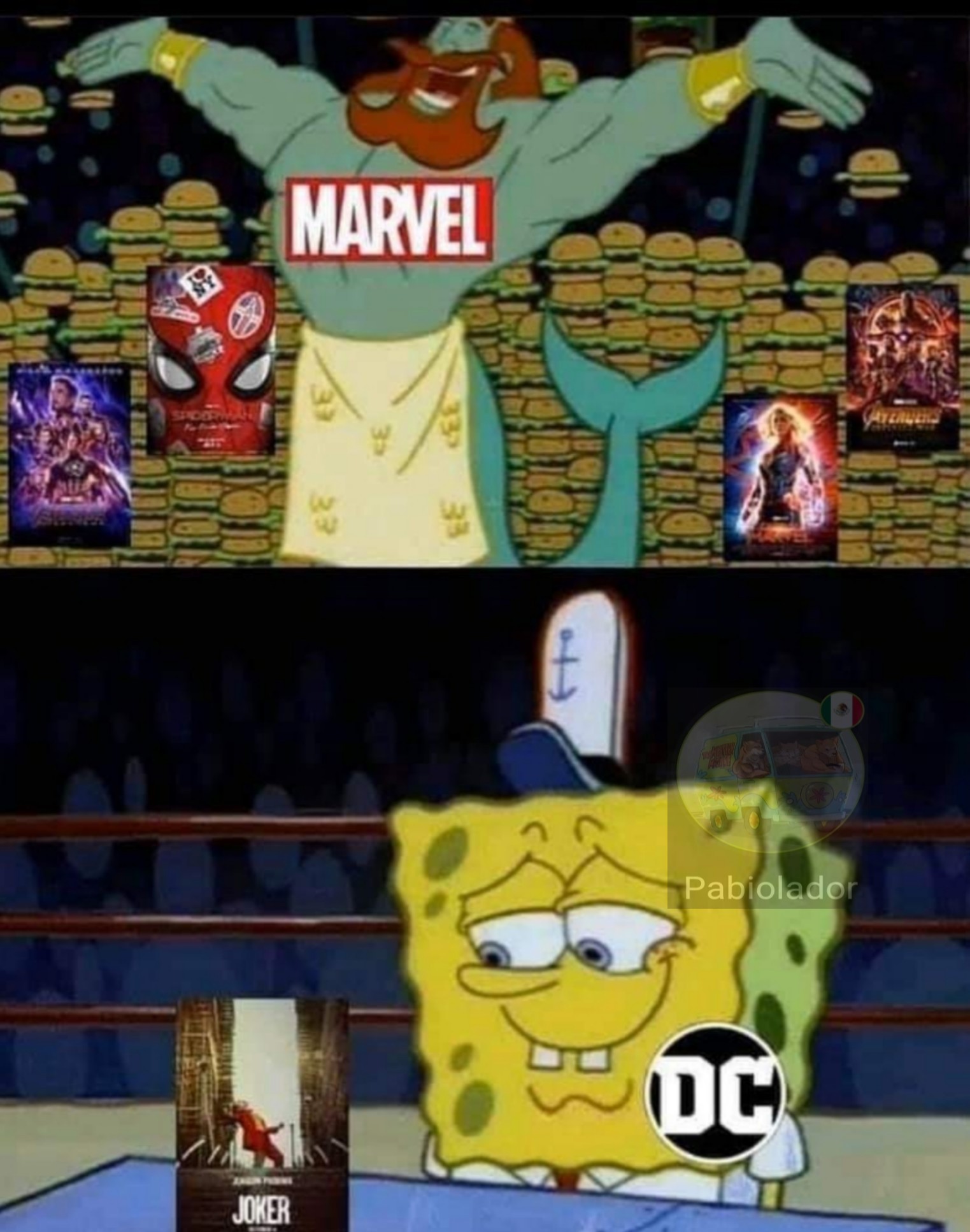 Marvel VS DC - meme