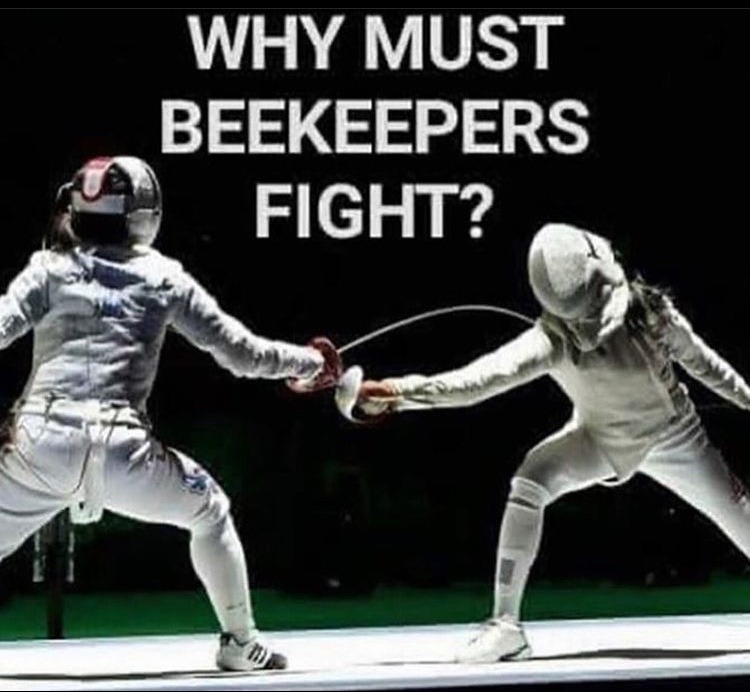 fencing for the bees - meme