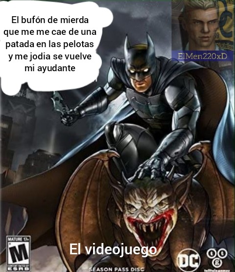 Batman el enemigo interno - meme