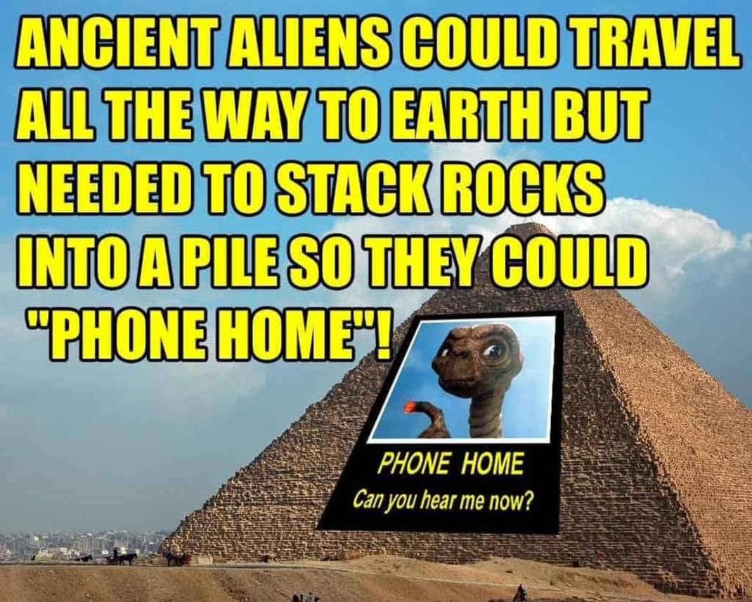 Ancient aliens - meme