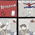 Spiderman y sus mierdas